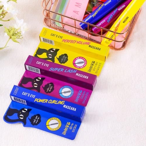 Jigott Cat's Eye Power Curling Mascara 0.42oz/12g - Long Lashes for Feminine and Charming Look (Power Curling Mascara)