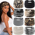 Wide Headbands for Women, 8 Pack Non Slip Moisture Wicking