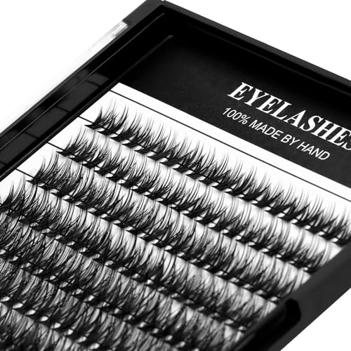 Vayator Large Tray 220 Cluster/Box Eyelashes 0.07 Thickness Eyelashes Individual Eyelash False Eyelashes Extension Eyelash 10D/20D/40D/50D Eyelash (50RR-10-16mm Mixed Lashes Kit)