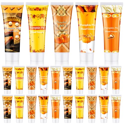 Loopeer 25 Pumpkin Pie Hand Cream Set - 30ml Travel Size Bulk