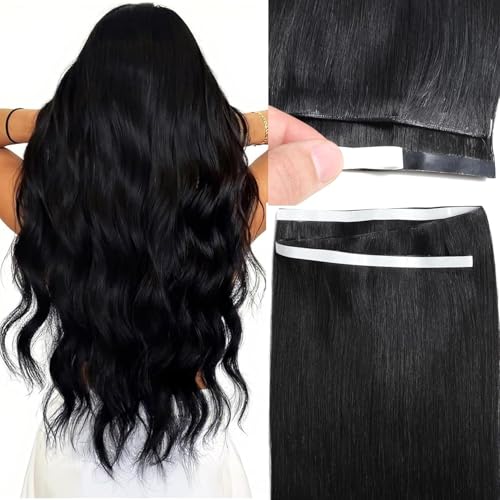 Loxxy Tape in Weft Hair Extensions Human Hair 14 Inch
