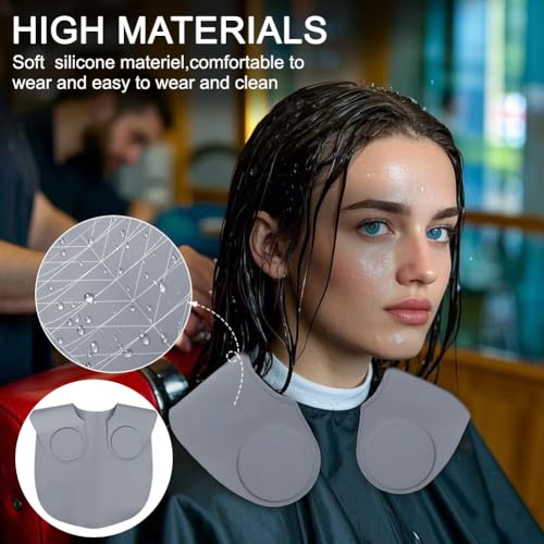 Silicone Hair Cutting Collar – Waterproof Stylist Cape