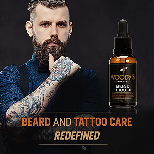 Woody's Beard & Tattoo Oil, 1-Pack