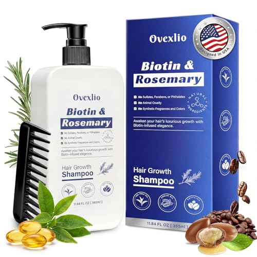 Hair Growth Shampoo for Thinning Hair with Biotin & Rosemary