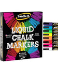 Bandle B. Liquid Chalk Markers - 8 Erasable Vibrant Colors