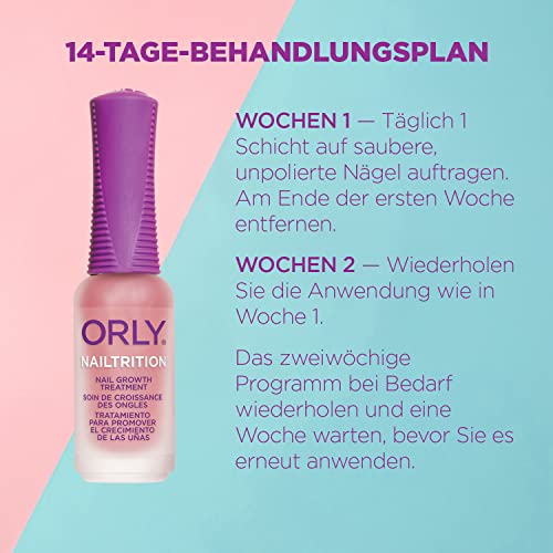 Orly Nailtrition Nail Strengthener for Stronger, Healthier Nails