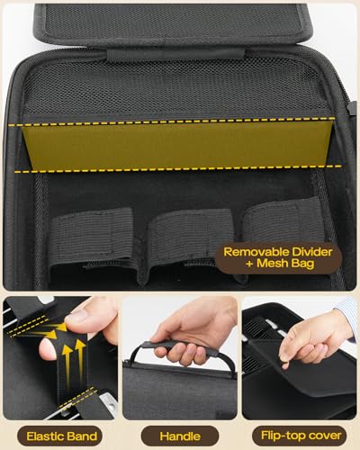 Hard EVA Barber Clipper Case for Wahl, Andis & Surker