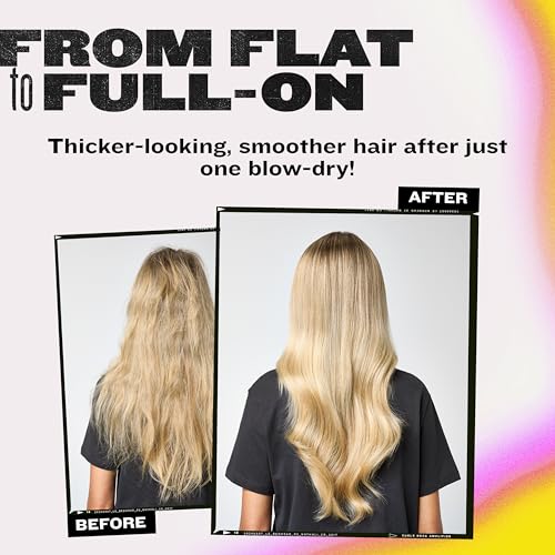 TIGI Bead Head by TIGI Small Talk Mini 3-in-1 Hair Thickening Cream - Use for Voluminous Hair, for Fine, Thin & Flat Hair - Use on Damp and Premium Hair Thickening Products - 8 Oz (3 Pack)