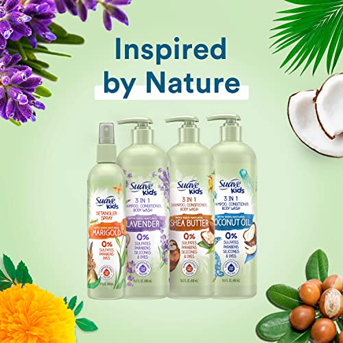Suave Kids 3in1 Shampoo Conditioner Body Wash 16.5oz