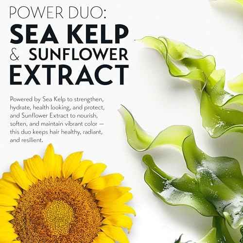 OYA Gentle Moisturizing Shampoo for Color Treated, Dry, Damaged & Normal Hair ? Sulfate-Free Hydrating Cleanser with Sea Kelp, Green Tea & Panthenol ? Professional Hair Care Formula ? 1L / 33.8 fl oz