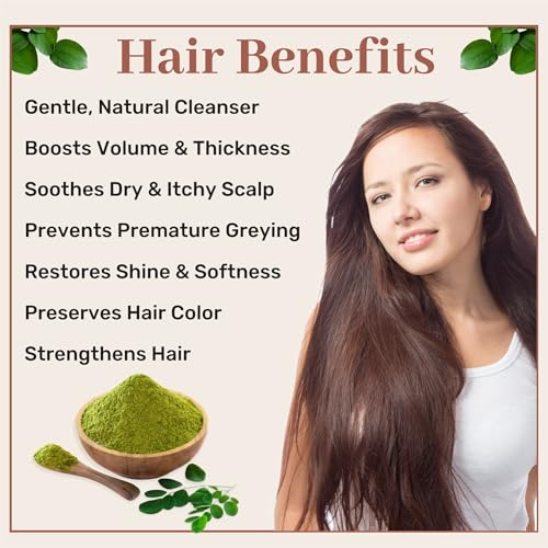 SAMYAM Natural Sidr/Jujube Powder - 200g (7 oz) | Natural Hair and Body Cleanser, Herbal Soap