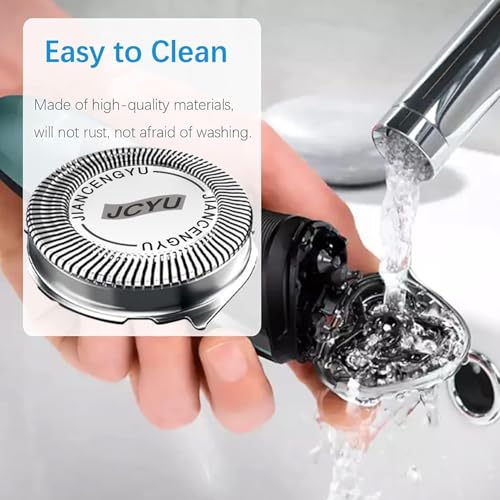 HQ8 Replacement Heads Compatible with Philips Norelco Aquatec Shaver, HQ8 Blades for Philips Norelco Aquatec Shavers Razor for PT720 PT730 AT880 At830 AT810, New Upgraded HQ8 Blades, 6 Pack