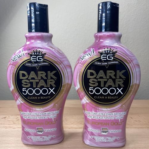 European Gold Dark Star 5000X Tanning Lotion, 12 fl oz