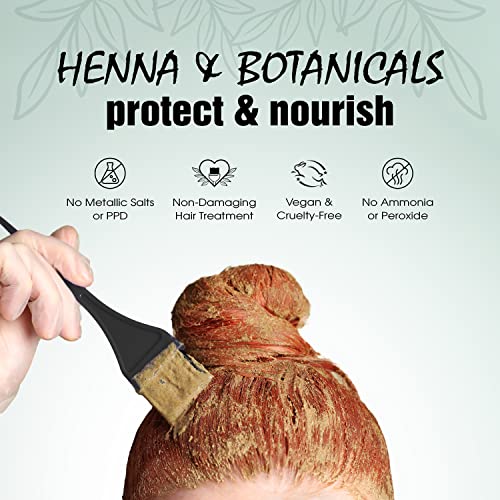 Light Mountain Natural Henna Hair Color & Conditioner – Red