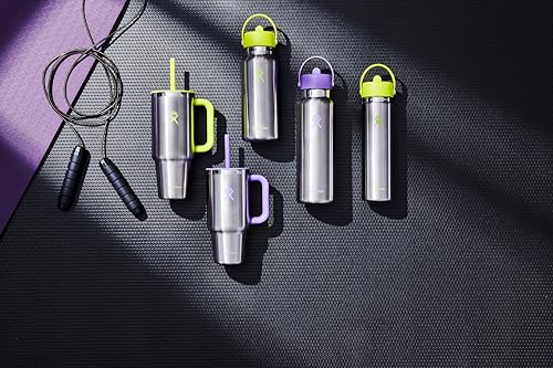 Hydro Flask 40 Oz Wide Flex Straw Cap Stainless Steel Violet