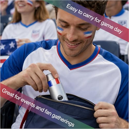 3-Pack Soccer Face Paint Stick for 2026 World Cup