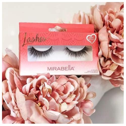 Mirabella Mink Effect Faux Lash Kit - False Eyelashes Set & Adhesive