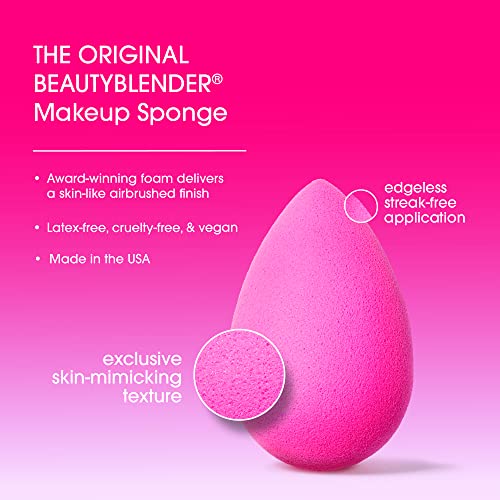 Beautyblender¢ç | Loaded Sundae Blender Essentials - 3 Makeup Sponges for Blending Foundations, Powders & Creams, Cleanser Removes Makeup & Grime on Sponge, Cleansing Scrub Mat, Vegan & Cruelty-Free