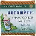 Auromere Ayurvedic Shampoo Bar - Eco Friendly, Handmade, Vegan, Cruelty Free, Natural, Non GMO, All in One Bar for Soap and Shampoo (4.23 oz), 1 pack
