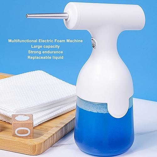 Foaming Dispenser, Large Capacity, Multi Purpose, Electric Foaming Pump Bottle for Bathroom Kitchen