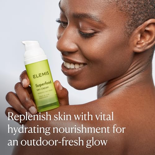 ELEMIS Superfood Day Cream | Vitamin-Rich Lightweight Prebiotic Daily Moisturizer Replenishes, Hydrates and Protects for Radiant, Healthy Skin | 50 mL