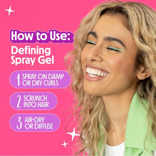 Not Your Mother's Curl Talk Spray Gel & Cream Set for Curly Hair