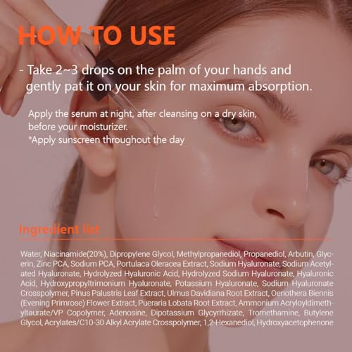 ISNTREE Hyper Niacinamide 20 Serum 20ml | 10x Hyaluronic Acid | Helps Minimize Pores | Evens Skin Tone | Korean Skincare