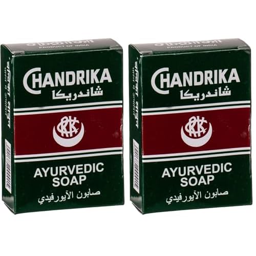Chandrika Ayurvedic Soap 75g (Pack of 2)