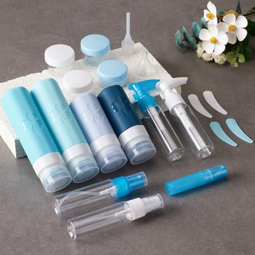 INSFIT 23-Pack TSA Approved Travel Toiletry Bottles Set