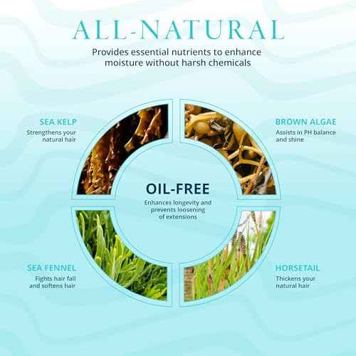 Seatox Clarifying Shampoo, Deep Cleansing, Sulfate-Free, Hair-Extension-Safe Formula for Build-Up Removal, 32 fl oz