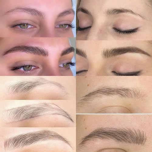 Waterproof Microblading Eyebrow Pen 2-Pack, Dark Brown