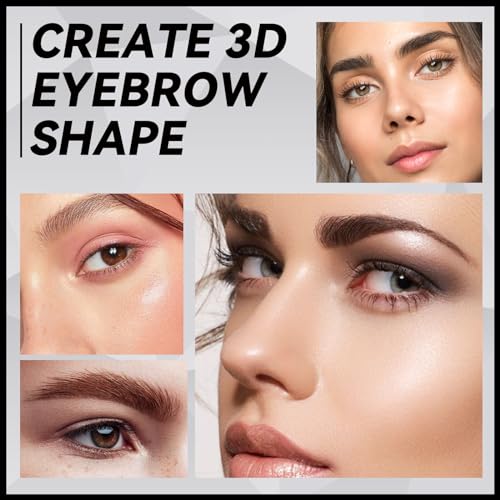 Eyebrow Gel Clear - Long-Lasting Waterproof Brow Hold