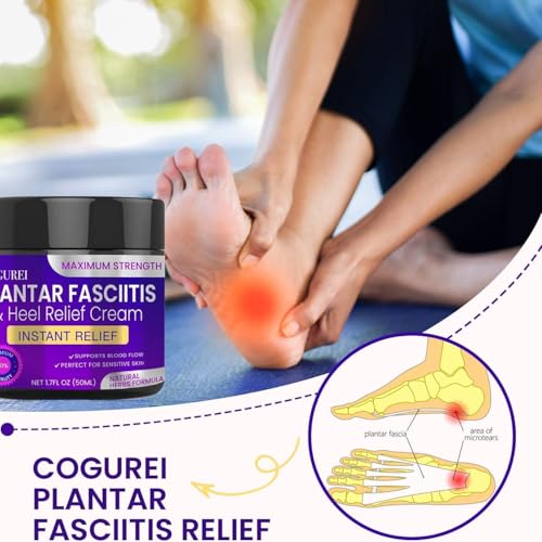 Plantar Fasciitis Relief Cream – Herbal Foot Pain Therapy
