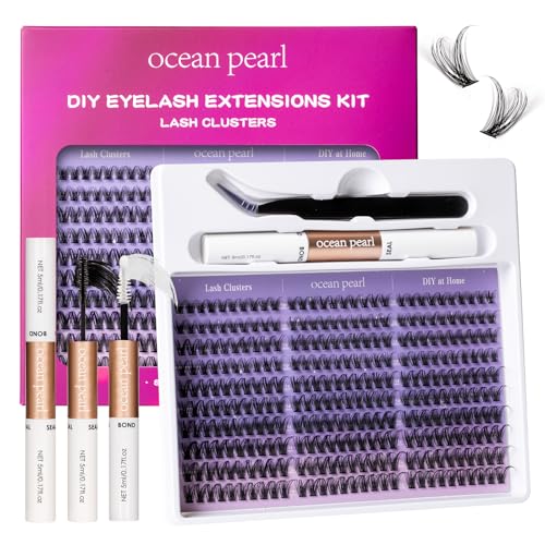 Ocean Pearl Lash Clusters 300pcs DIY Eyelash Extensions Kit