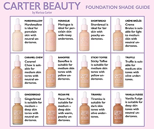 Carter Beauty Dewy Water Foundation - Sheer Coverage, Vegan