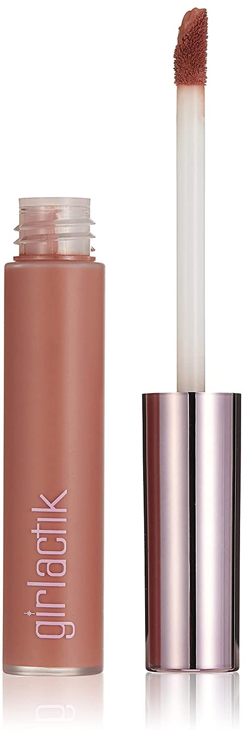 Girlactik Long Lasting Matte Lip Paint Liquid Lipstick - Stripped (Nude) - 7.5 ml / .25 oz