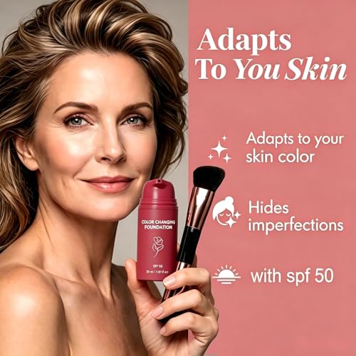 Color Changing Foundation for Mature Skin - NTYNLe, 30ml