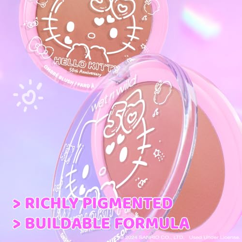 wet n wild Hello Kitty Ombre Blush - Mellow Cloud