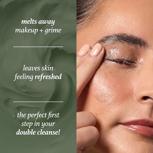 Julep Green Tea Cleansing Cream - Hydrating Makeup Removing Balm for All Skin Types
