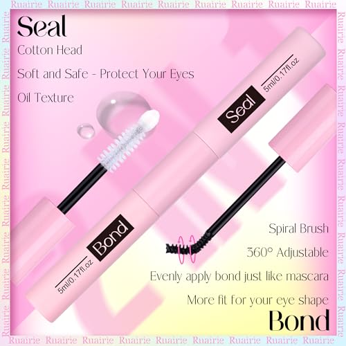 Ruairie Bond and Seal Lash Glue for Cluster Lashes - Waterproof Strong Hold