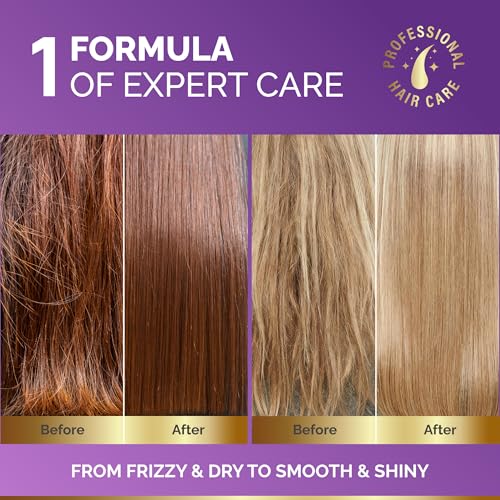 Hydrating Hair Serum for Dry & Frizzy Hair – Anti-Frizz Leave-In Treatment 5 oz
