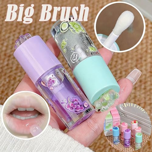 4-Piece Hydrating Fruit Flavored Lip Gloss Set