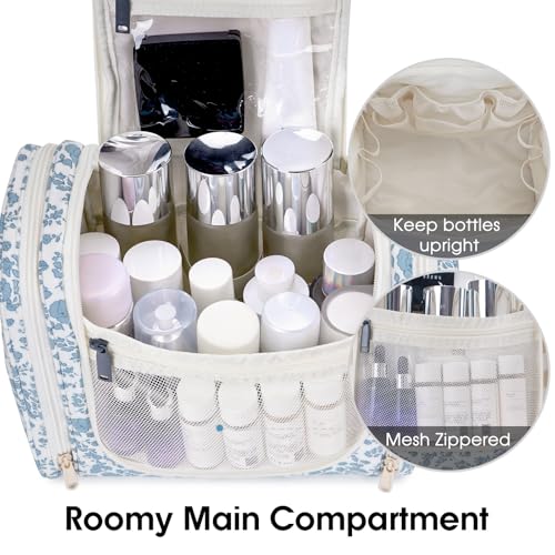 Narwey Hanging Toiletry Bag for Women | Travel Makeup Organizer
