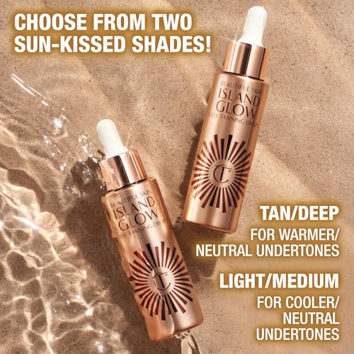 Charlotte Tilbury Tanning Drops - Hydrating Bronzing Drops for Face & Body