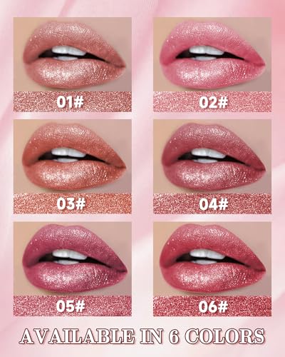 Diamond Glitter Lipstick with Creamy Texture | Long Lasting Shimmer