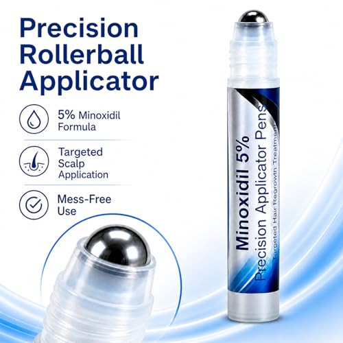 Minoxidil 5% Hair Regrowth Serum Pen - 6 Pack (180mL Total)