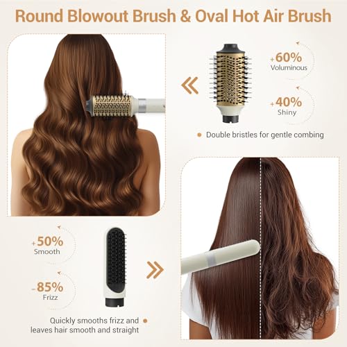 5-in-1 Hot Air Hair Styler with Auto-Wrap Curlers
