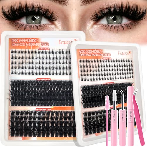 275PCS Manga Lash Clusters Kit with Glue & Tweezers