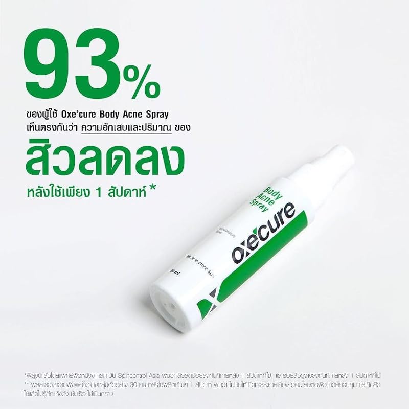 Oxe'cure Body Acne Spray 50ml - Fast-Acting Treatment