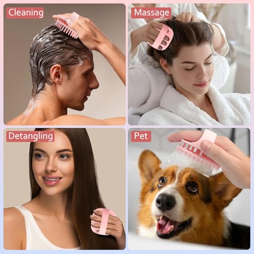DUAIU Hair Oil Applicator Set with Scalp Massager & Spray Bottle